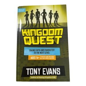 Kingdom Quest Tony Evans Focus On The‎ Family Teens Parents Mentors Book